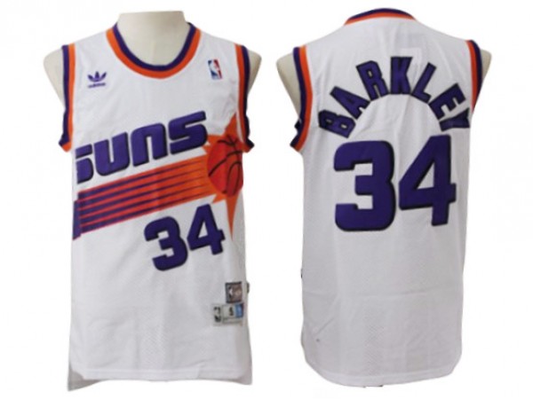 Charles Barkley White Suns Jersey Charles Barkley Size XL NBA